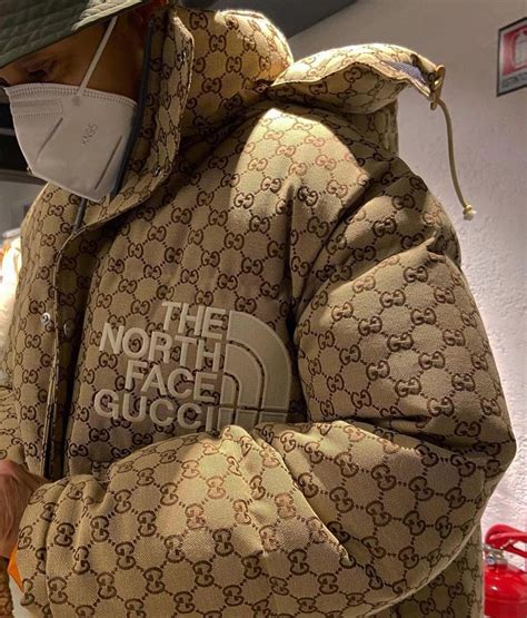 gucci northface colab|gucci north face jacket puffer.